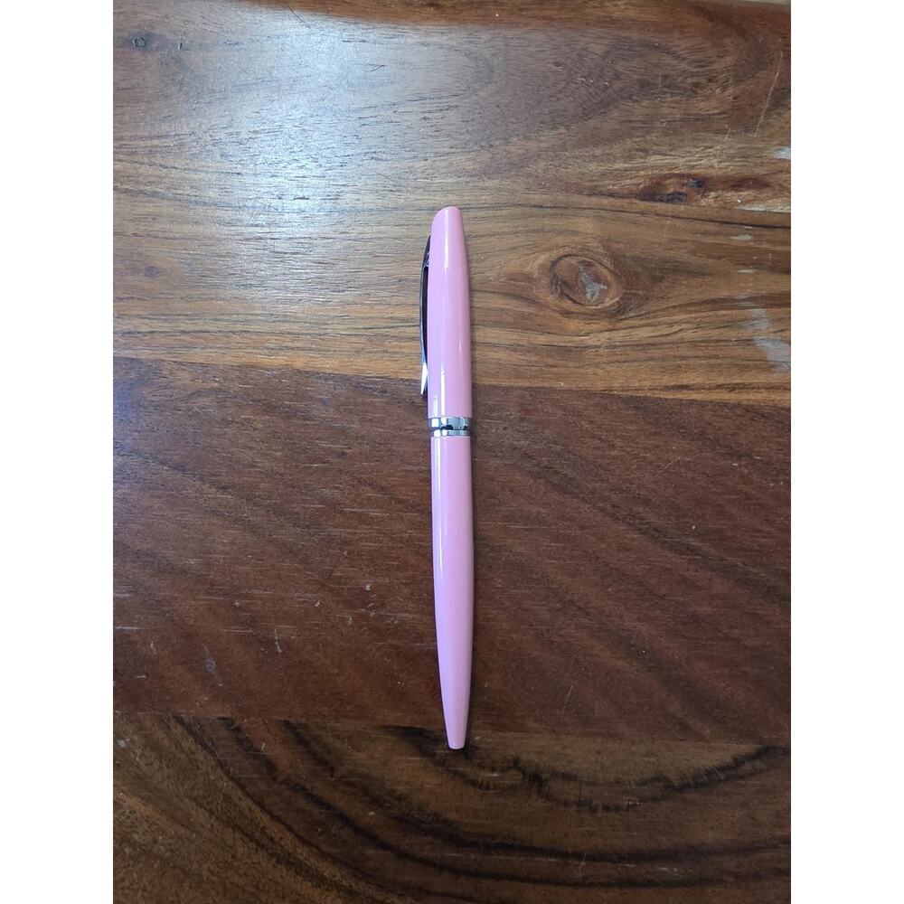 Gillio Pen - Ballpoint 'Classico' - Raspberry w/Silver Parts